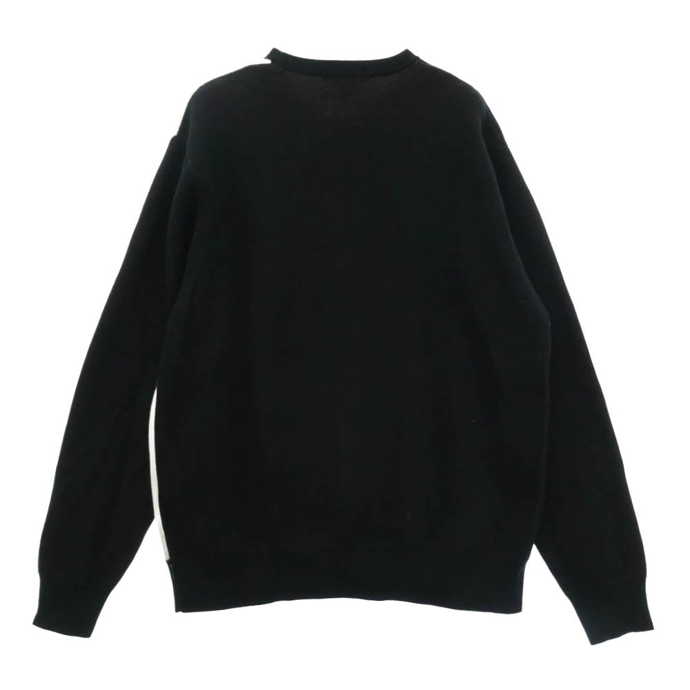 Supreme シュプリーム 17AW ワングラム期 Scarface Sweater スカーフェイス セーター ニット ブラック系 M【中古】
