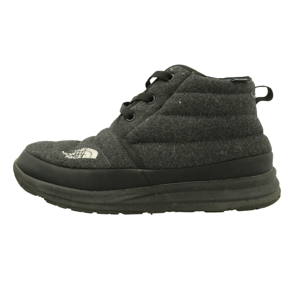 THE NORTH FACE ノースフェイス NF51986 NSE TRACTION LITE V WP CHUKKA ヌプシ トラクション ライト ファイブ ウォータープルーフ チャッカ ブーツ チャコール系 27cm【中古】