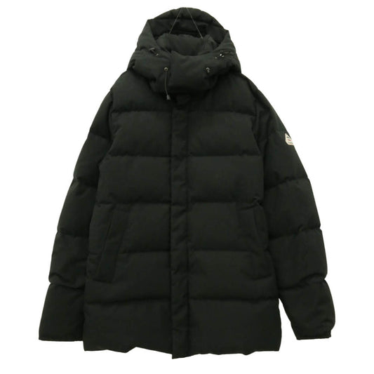 Pyrenex ピレネックス HMK010 Belfort Jacket ベルフォート ミドル丈 フーデッド ダウンジャケット ブラック系 M【中古】