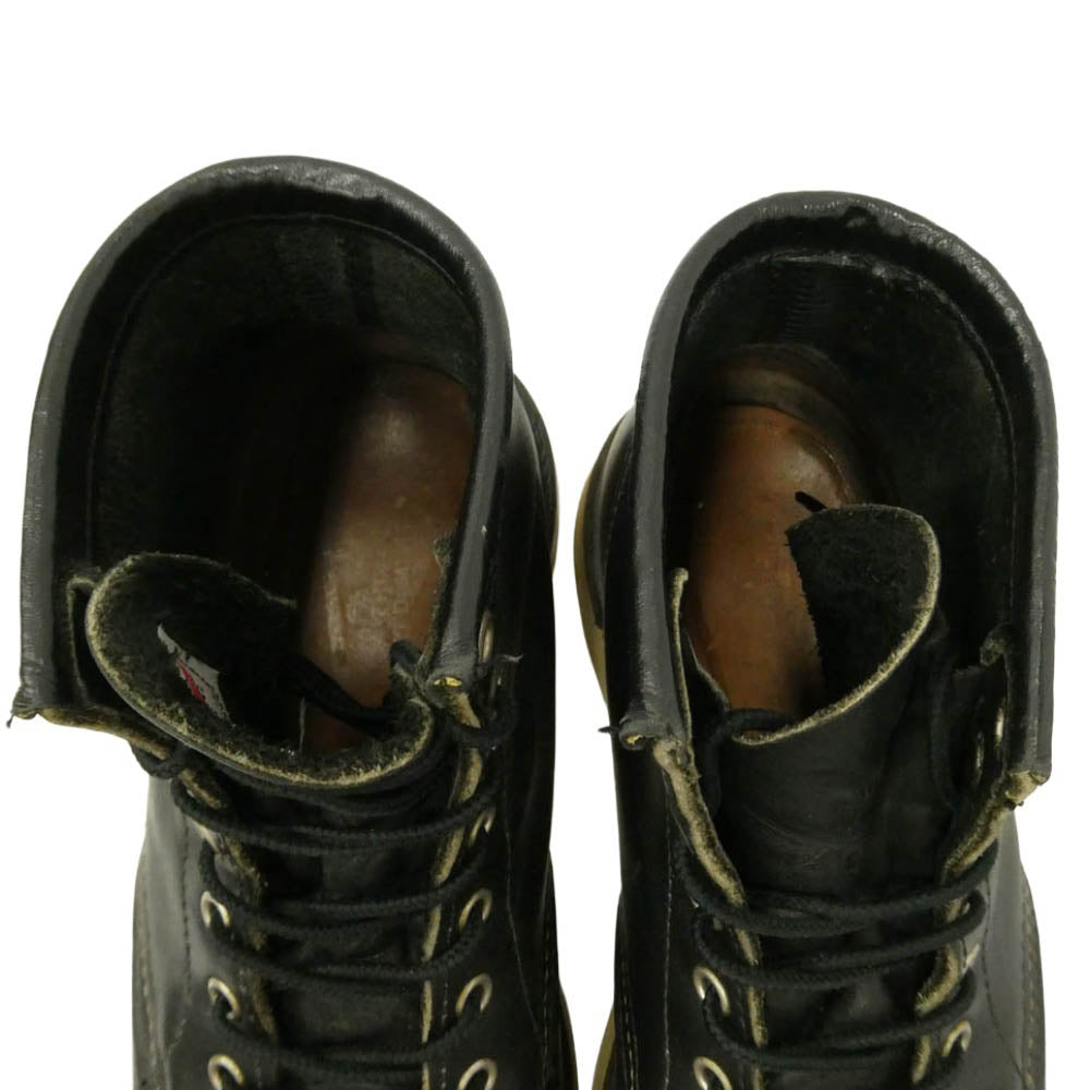 RED WING レッドウィング 8179 00年製 6inch Classic Round クラシックモックトゥ アイリッシュセッター ワークブーツ ブラック系 7 1/2 E【中古】