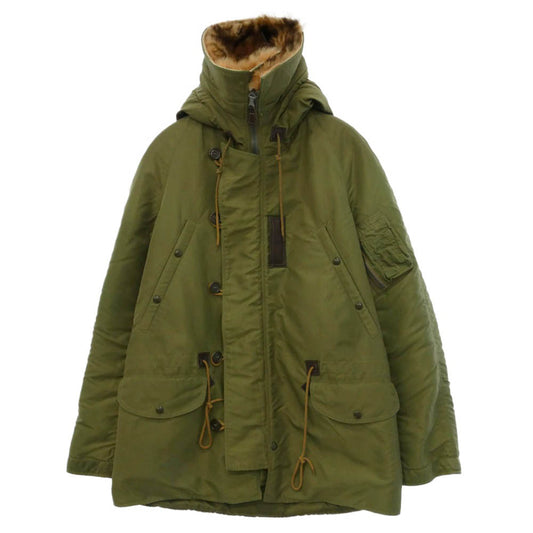 RRL ダブルアールエル Buzz Rickson's バズリクソンズ × BUZZ RICKSON'S N-3 FLIGHT バズリクソンズ 別注 フライトジャケット カーキ系【中古】
