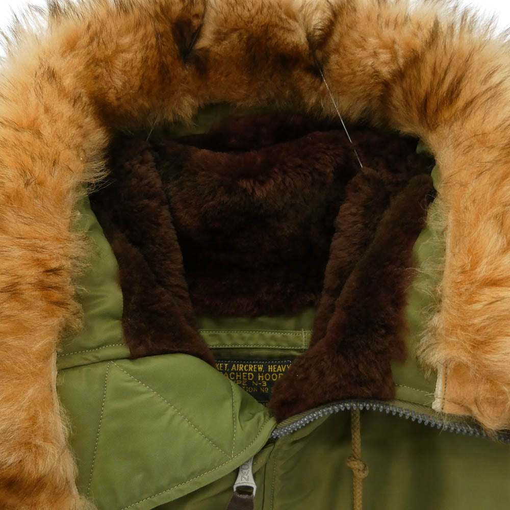RRL ダブルアールエル Buzz Rickson's バズリクソンズ × BUZZ RICKSON'S N-3 FLIGHT バズリクソンズ 別注 フライトジャケット カーキ系【中古】