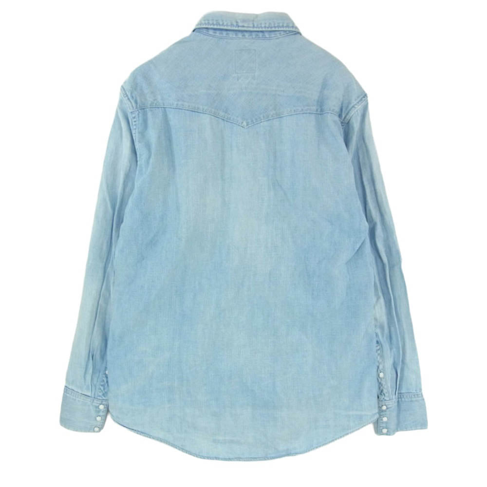 VISVIM ビズビム VS0001822 SOCIAL SCULPTURE SHIRTS L/S デニム ウエスタン 長袖 シャツ インディゴブルー系 2【中古】