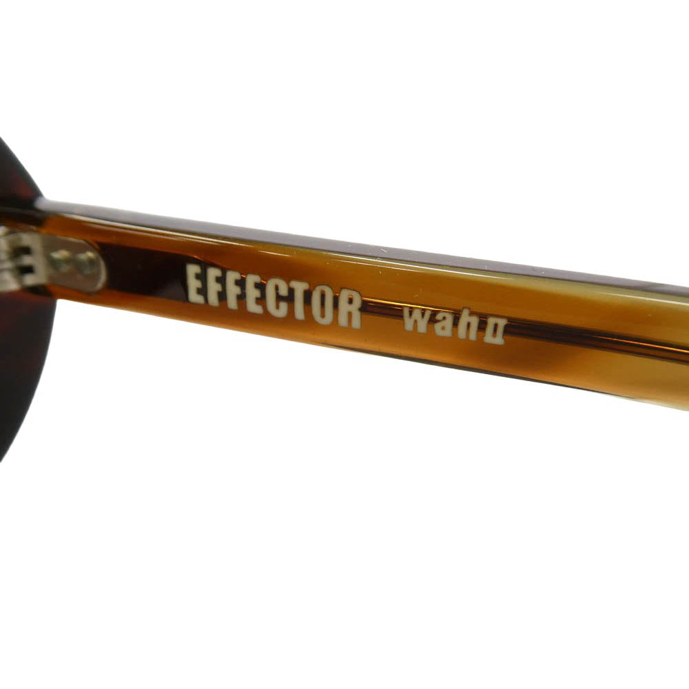 EFFECTOR エフェクター wah2 ワウツー サングラス アイウェア ブラウン系【中古】