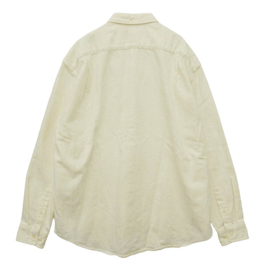 Supreme シュプリーム 25AW Small Box Denim Shirt スモールボックス ボタンダウン デニム 長袖 シャツ オフホワイト系 L【中古】