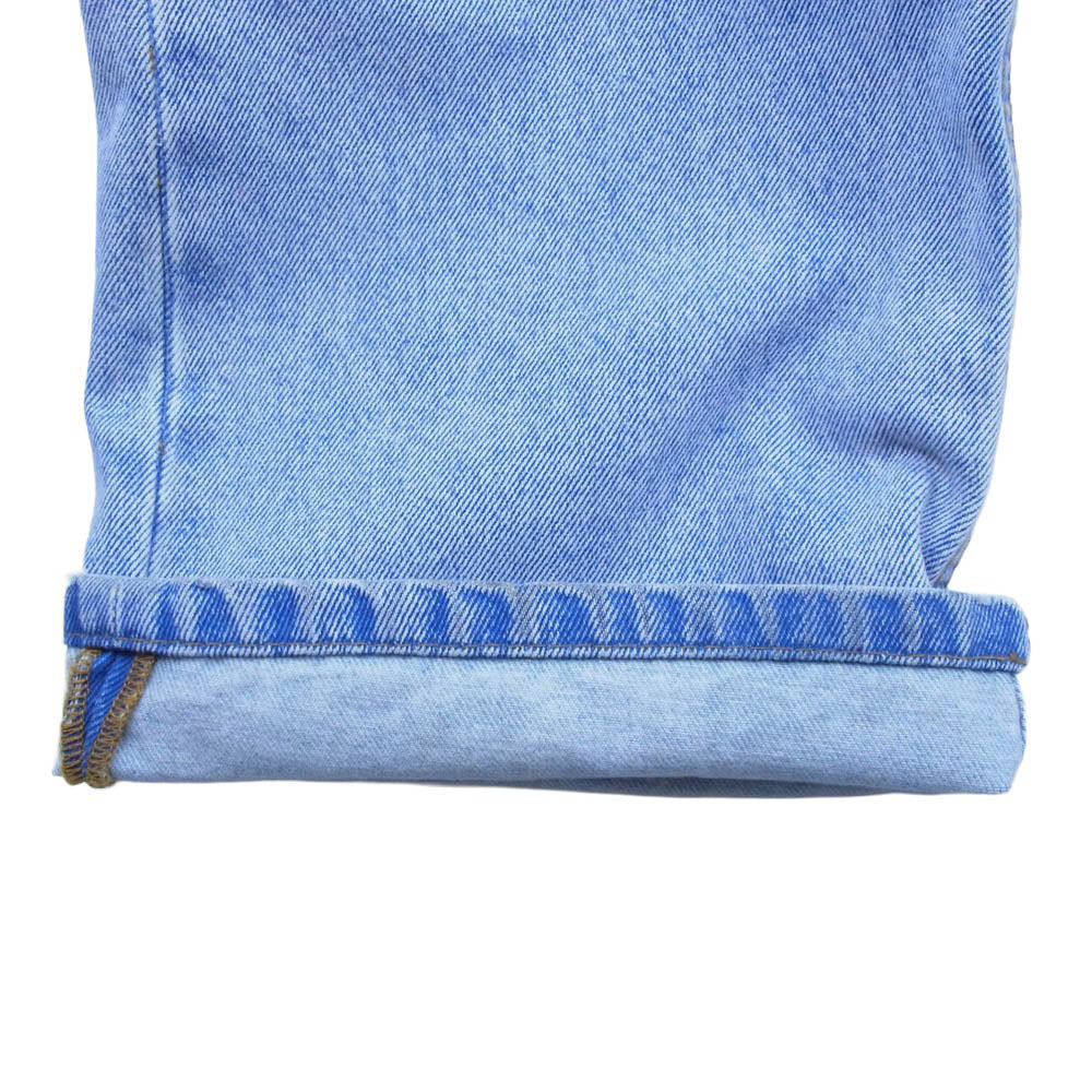 MARNI マルニ 23SS PUJU0021LY ダメージ モヘア切替 ストレート デニム パンツ インディゴブルー系 29【中古】