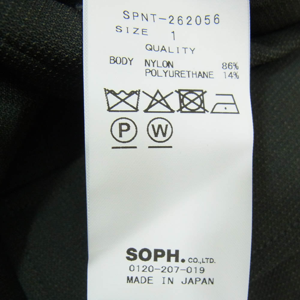 SOPHNET. ソフネット 26AW SPNT-262056 4-WAY STRETCH PACKABLE 2-BUTTON JACKET ストレッチ パッカブル 2B ジャケット チャコール系 1【極上美品】【中古】