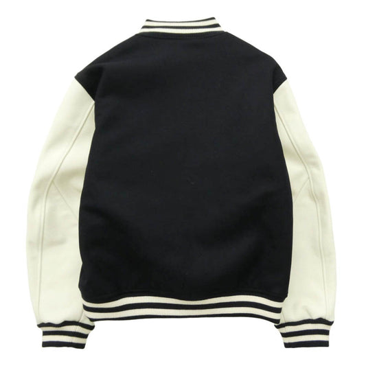 SOPHNET. ソフネット 26AW SPNT-262013 WOOL MELTON VARSITY JACKET ウール メルトン バーシティ ジャケット スタジャン ネイビー系 2【極上美品】【中古】