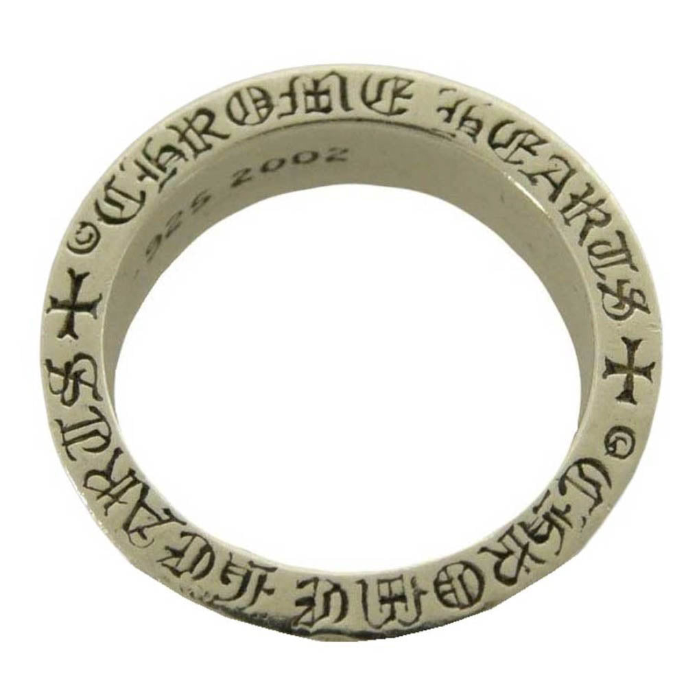 CHROME HEARTS クロムハーツ（原本無） 6mm SPACER PLN 6mmスペーサープレーン リング シルバー系 14号【中古】