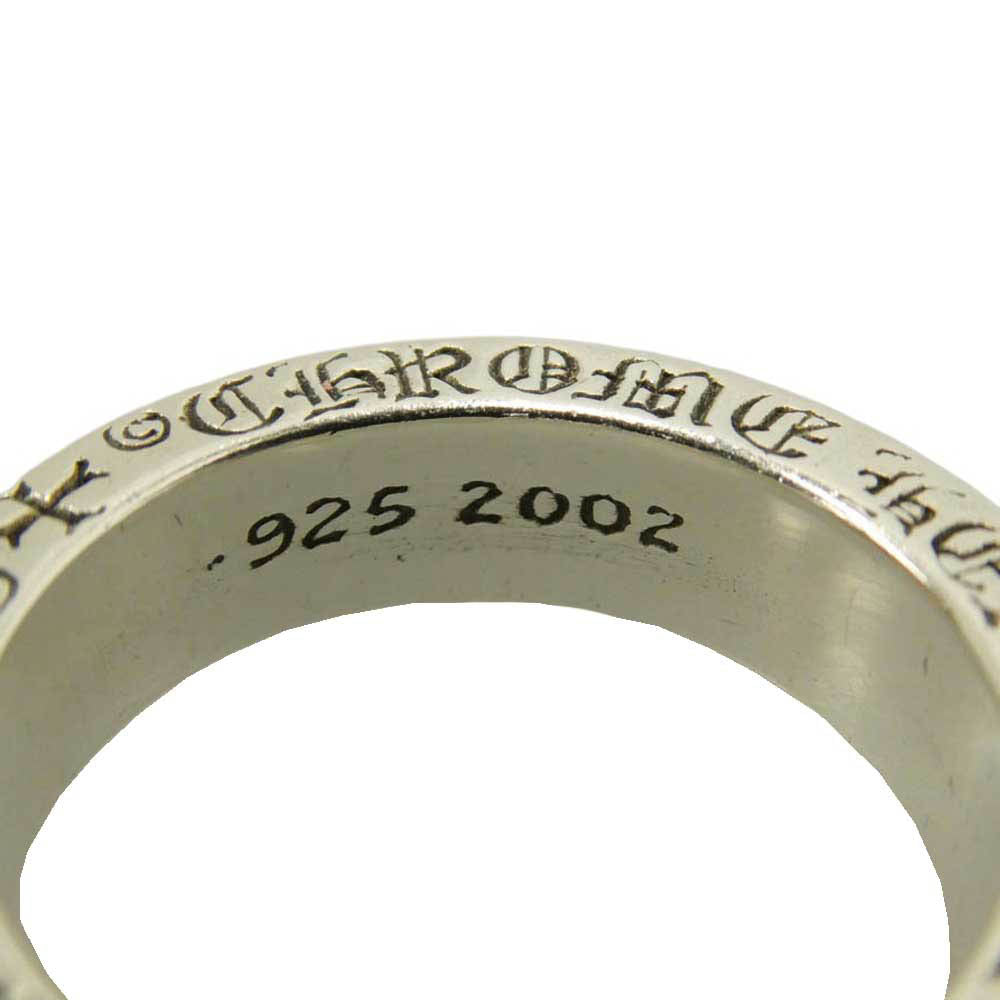 CHROME HEARTS クロムハーツ（原本無） 6mm SPACER PLN 6mmスペーサープレーン リング シルバー系 14号【中古】
