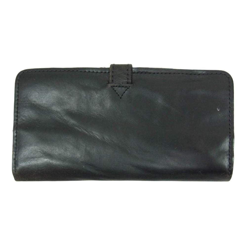 グレンロイヤル レザー シンプル ウォレット 長財布 ブラック系【中古】