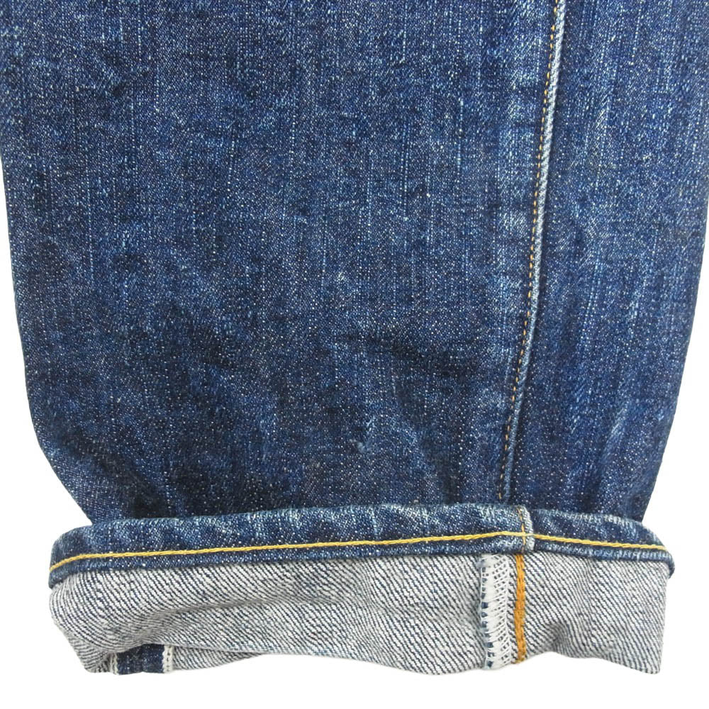 SAMURAI JEANS サムライジーンズ S710XX ボタンフライ デニムパンツ インディゴブルー系 34【中古】