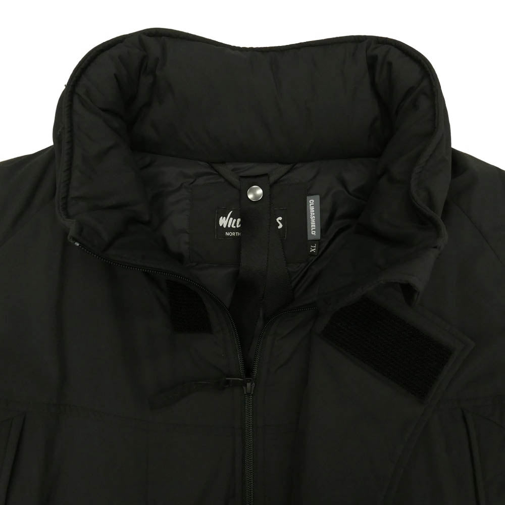 WILDTHINGS ワイルドシングス WT22105SN MONSTER PARKA モンスター パーカ 中綿ジャケット ブラック系 XL【新古品】【未使用】【中古】