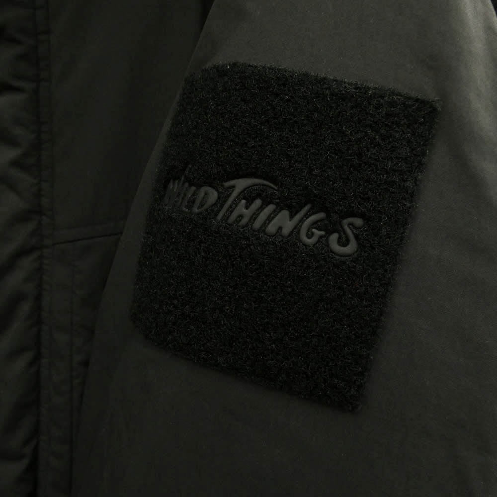 WILDTHINGS ワイルドシングス WT22105SN MONSTER PARKA モンスター パーカ 中綿ジャケット ブラック系 XL【新古品】【未使用】【中古】
