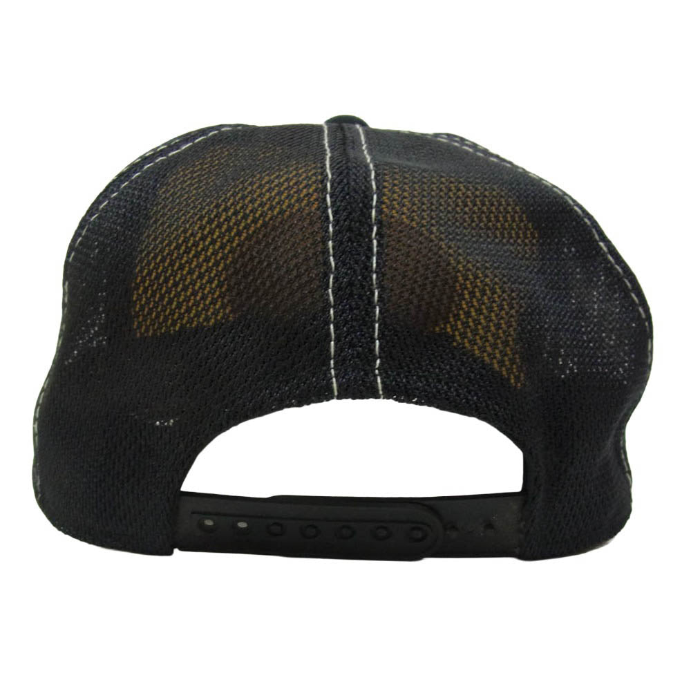 The REAL McCOY'S ザリアルマッコイズ BUCO ブコ ロゴパッチ メッシュキャップ ブラック系【中古】
