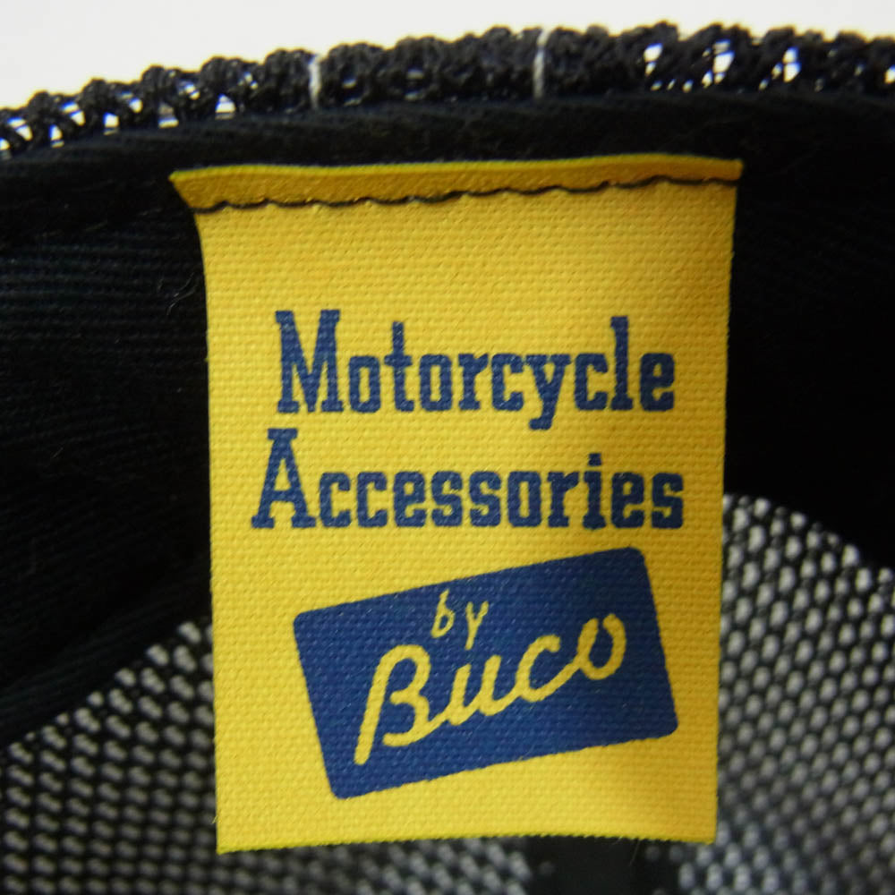 The REAL McCOY'S ザリアルマッコイズ BUCO ブコ ロゴパッチ メッシュキャップ ブラック系【中古】