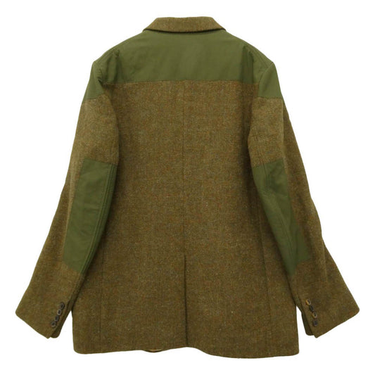 Nigel Cabourn ナイジェルケーボン Harriss ハリス 8035-11-80000 英国製 AUTHENTIC MALLORY JACKET Harris Tweed ハリスツイード ウール オーセンティック マロリージャケット テーラードジャケット マルチカラー系 52【中古】
