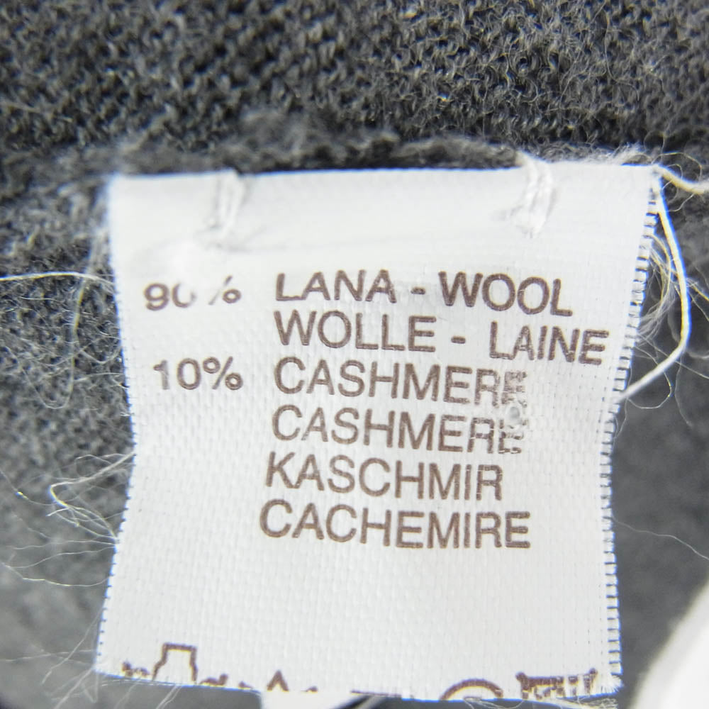 Brunello Cucinelli ブルネロクチネリ クルーネック ウール カシミヤ混 丸首 長袖 ロングスリーブ ニット グレー系 S【中古】
