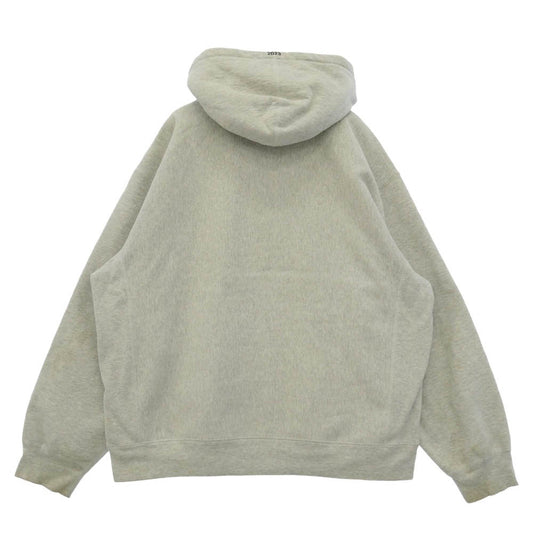 Supreme シュプリーム 23AW Box Logo Hooded Sweatshirt Ash Grey Camo ボックスロゴ フーデッド スウェットシャツ フーディー パーカー カモ ホワイト系 グレー系 XL【中古】