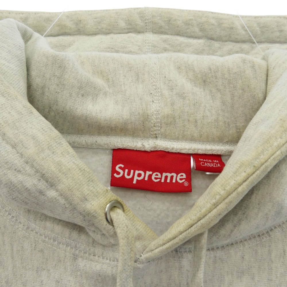 Supreme シュプリーム 23AW Box Logo Hooded Sweatshirt Ash Grey Camo ボックスロゴ フーデッド スウェットシャツ フーディー パーカー カモ ホワイト系 グレー系 XL【中古】