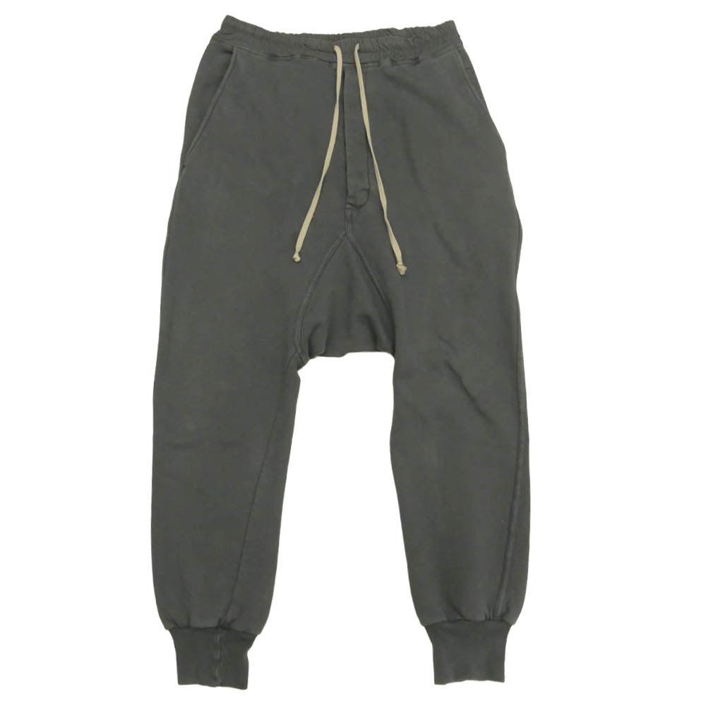 Rick Owens リックオウエンス DRKSHDW ダークシャドウ 19AW DU19F6394-F PRISONER DRAWSTRING プリズナー ドローストリング スウェット サルエルパンツ F素材 グレー系 S【中古】