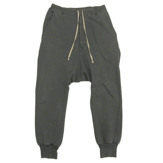 Rick Owens リックオウエンス DRKSHDW ダークシャドウ 19AW DU19F6394-F PRISONER DRAWSTRING プリズナー ドローストリング スウェット サルエルパンツ F素材 グレー系 S【中古】