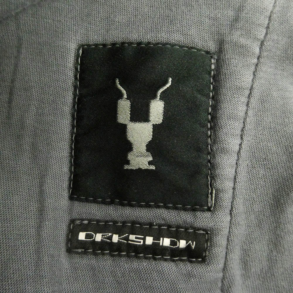 Rick Owens リックオウエンス DRKSHDW ダークシャドウ 19AW DU19F6394-F PRISONER DRAWSTRING プリズナー ドローストリング スウェット サルエルパンツ F素材 グレー系 S【中古】
