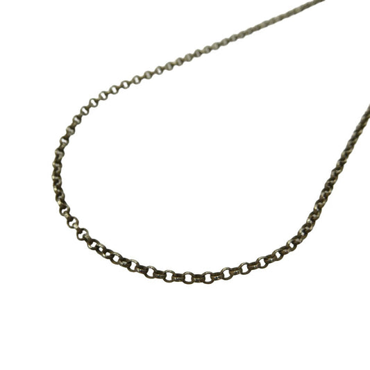 CHROME HEARTS クロムハーツ（原本無） 16inch NECKCHAIN R16 ロールチェーン ネックレス シルバー系【中古】