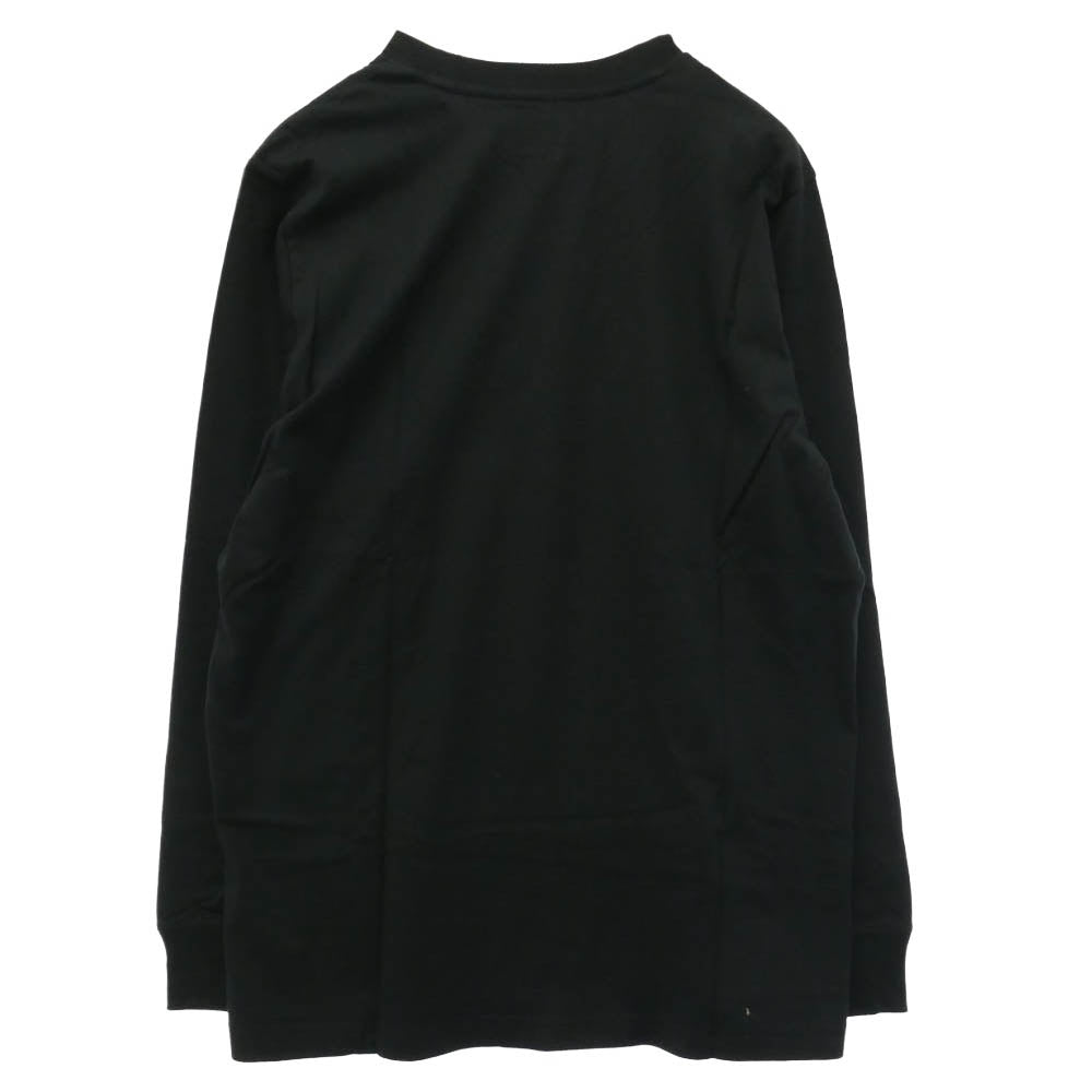 Supreme シュプリーム 17SS 3M Reflective L/S Tee リフレクター ロング スリーブ 長袖 カットソー Tシャツ ブラック系 L【中古】