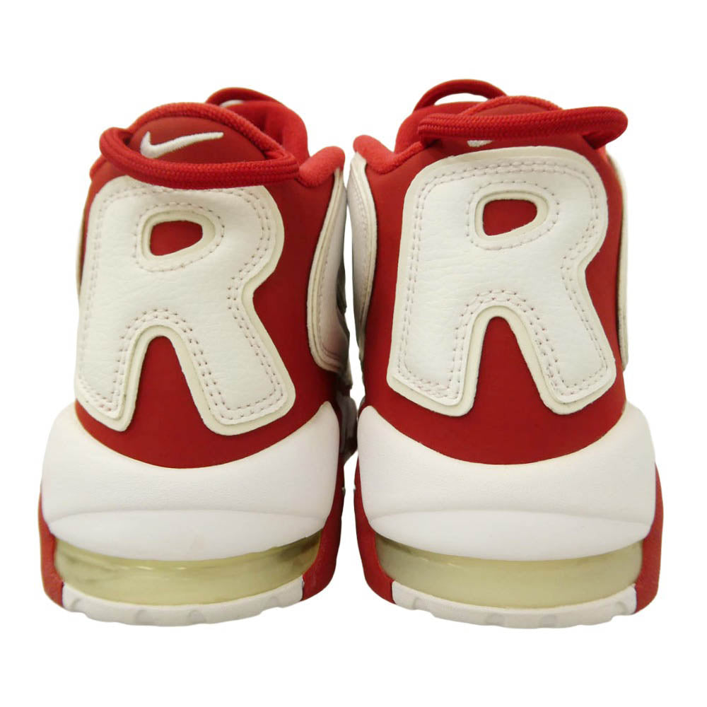Supreme シュプリーム NIKE ナイキ 902290-600 フェイクバスターズ鑑定済 NIKE Air More Uptempo White/Red ナイキ エアモアアップテンポ スニーカー エンジ系 ホワイト系 28.5cm【新古品】【未使用】【中古】