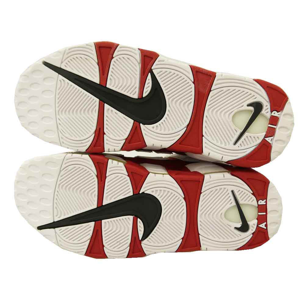 Supreme シュプリーム NIKE ナイキ 902290-600 フェイクバスターズ鑑定済 NIKE Air More Uptempo White/Red ナイキ エアモアアップテンポ スニーカー エンジ系 ホワイト系 28.5cm【新古品】【未使用】【中古】