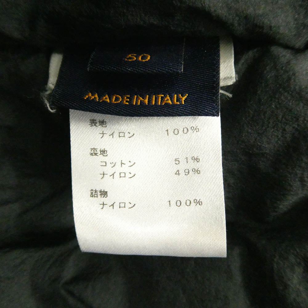 LOUIS VUITTON ルイ・ヴィトン 20ss HIB30WRWK スプラッシュ モノグラム スプレー 中綿 パデッド ジャケット ブルゾン ブラック系 ブルー系 50【中古】
