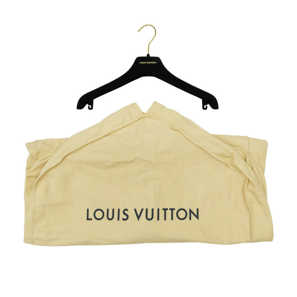 LOUIS VUITTON ルイ・ヴィトン 20ss HIB30WRWK スプラッシュ モノグラム スプレー 中綿 パデッド ジャケット ブルゾン ブラック系 ブルー系 50【中古】