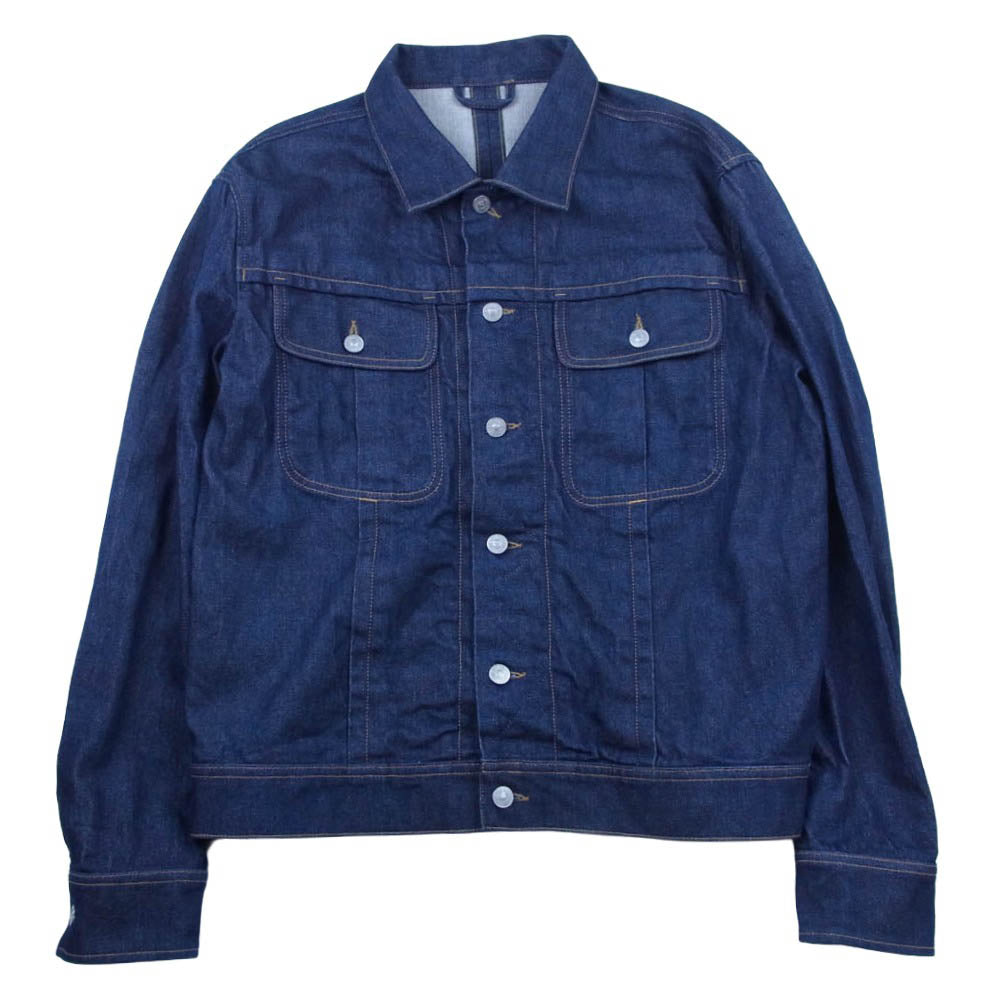 DIESEL ディーゼル D-SFERA-CDN デニム トラッカー ジャケット ジージャン インディゴブルー系 L【中古】