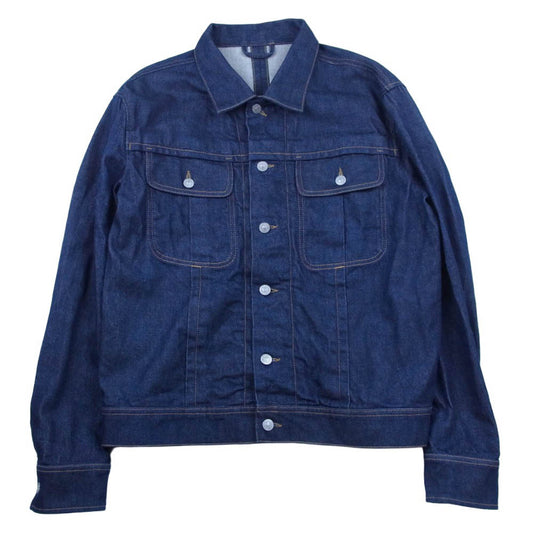DIESEL ディーゼル D-SFERA-CDN デニム トラッカー ジャケット ジージャン インディゴブルー系 L【中古】