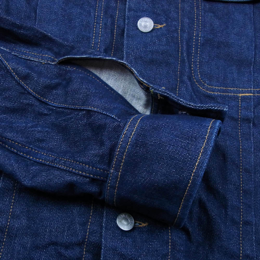 DIESEL ディーゼル D-SFERA-CDN デニム トラッカー ジャケット ジージャン インディゴブルー系 L【中古】