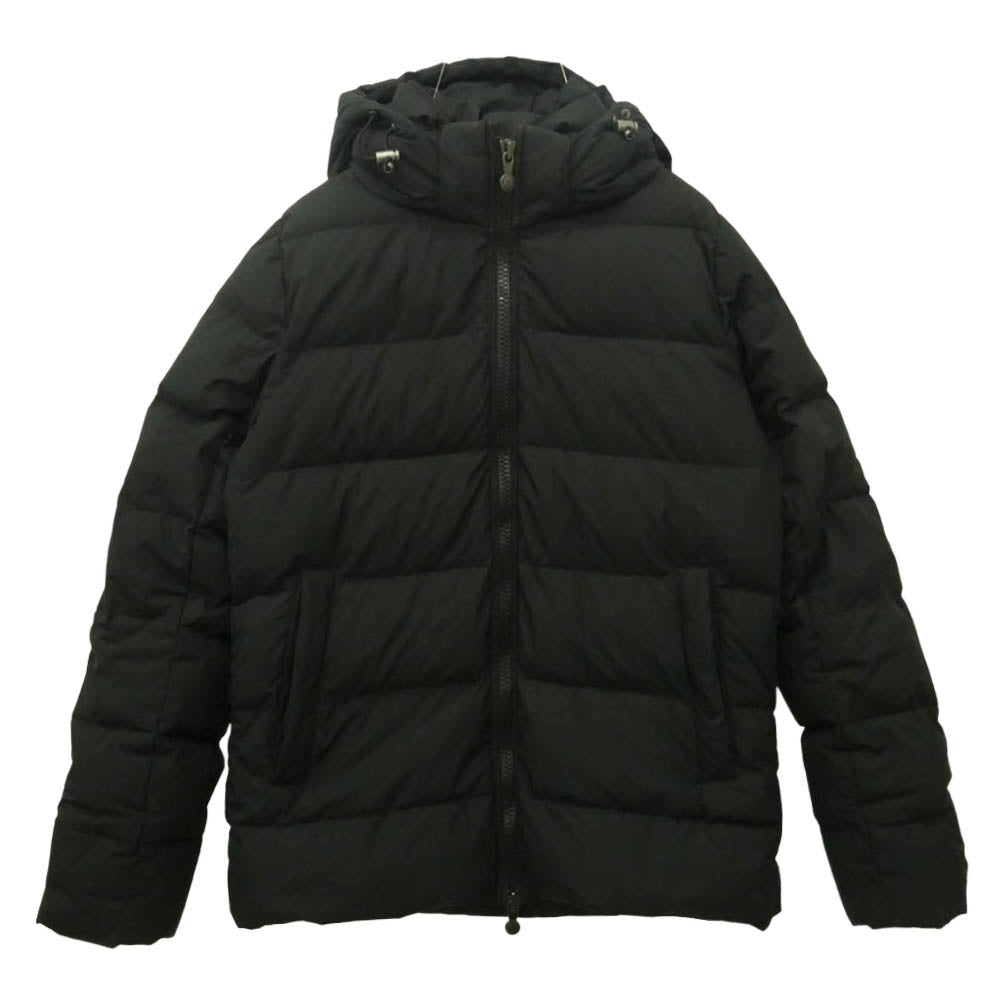 Pyrenex ピレネックス 21AW HMQ006P SPOUTNIC MINI RIPSTOP スプートニック ミニ リップストップ ダブルジップ フード着脱可 ダウン ジャケット ブラック系 S【中古】