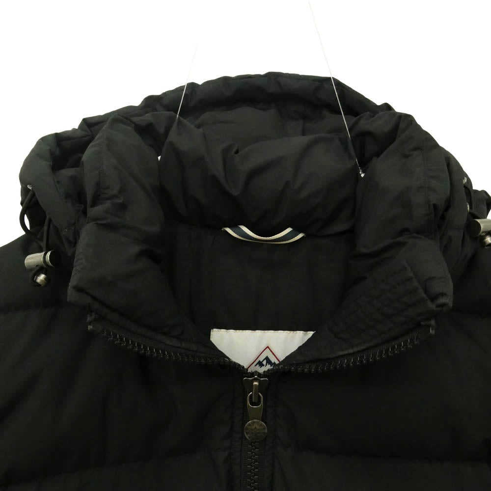 Pyrenex ピレネックス 21AW HMQ006P SPOUTNIC MINI RIPSTOP スプートニック ミニ リップストップ ダブルジップ フード着脱可 ダウン ジャケット ブラック系 S【中古】