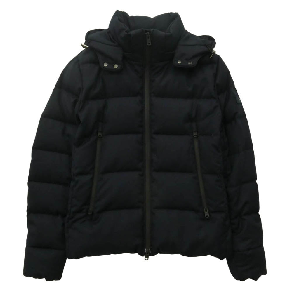 TATRAS タトラス 20AW MTKE20A4148 AGORDO アゴルド フード着脱可 ウール ダウン ジャケット ブラック系 02【中古】