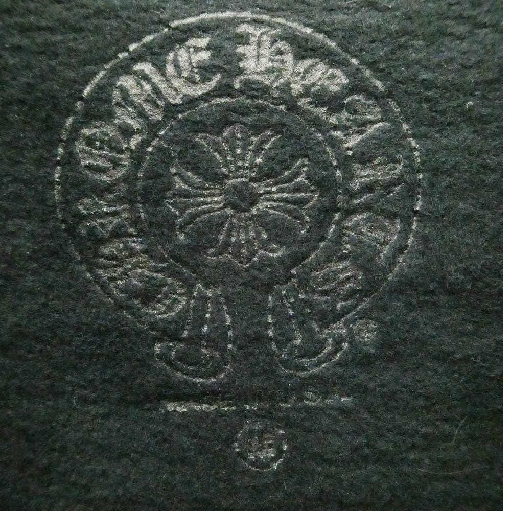 CHROME HEARTS クロムハーツ（原本無） SWTSHRT HD ZIP ヴァーティカル ダガージップ フーディー パーカー ブラック系 M【中古】