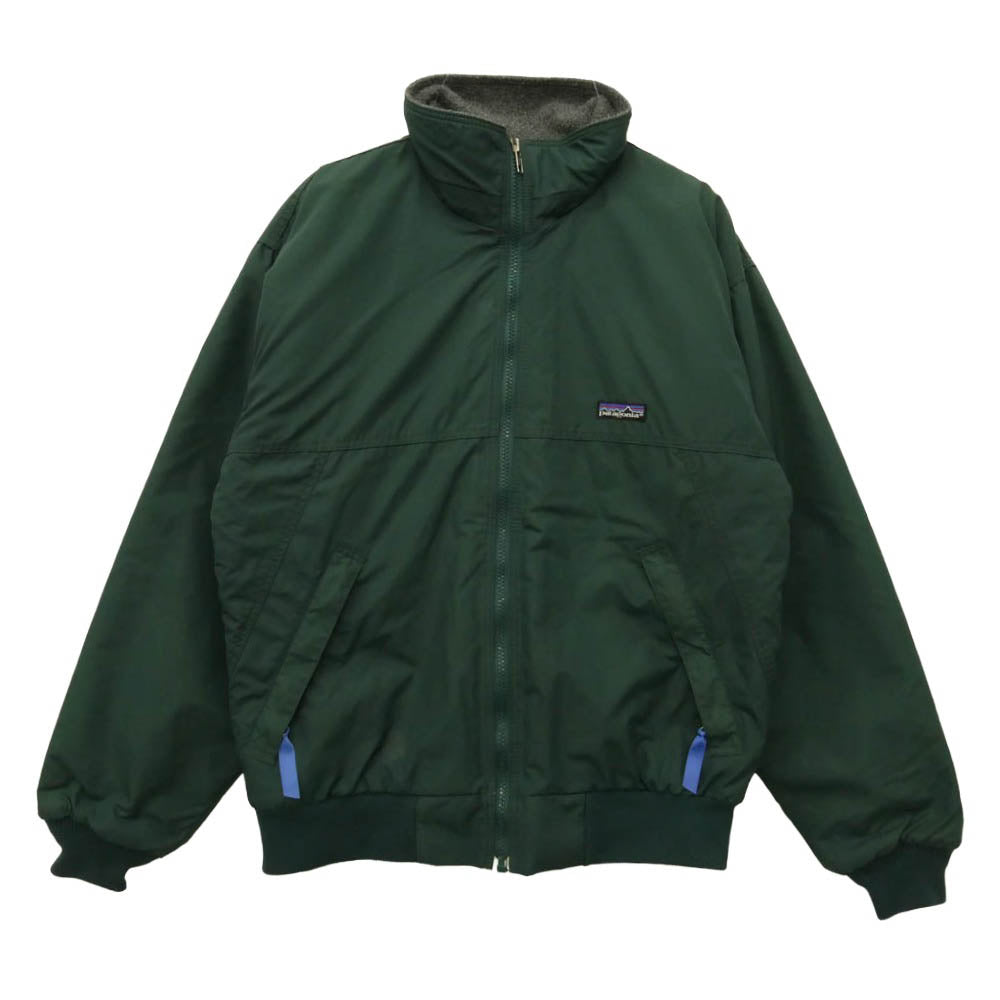 patagonia パタゴニア 92AW 90s 92年 USA製 SHELLED SYNCHILLA JACKET シェルドシンチラ ジャケット ハンターグリーン グリーン系 S【中古】