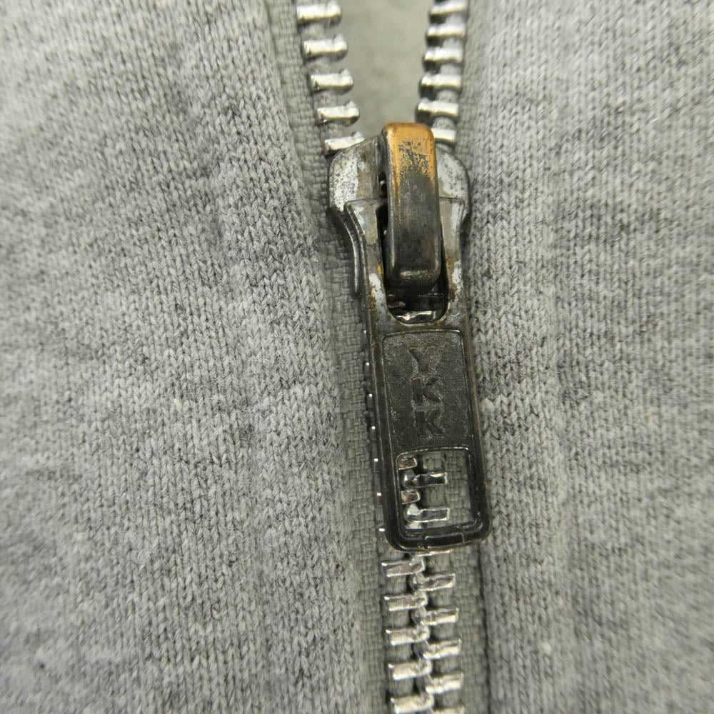Supreme シュプリーム 13AW Small Box Logo Half Zip Hoodie スモール ボックスロゴ ハーフジップ フーディー パーカー スウェット グレー系 L【中古】