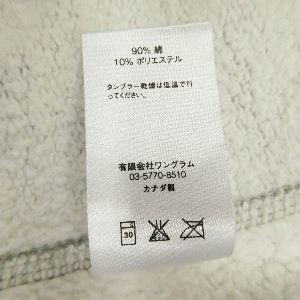 Supreme シュプリーム 13AW Small Box Logo Half Zip Hoodie スモール ボックスロゴ ハーフジップ フーディー パーカー スウェット グレー系 L【中古】