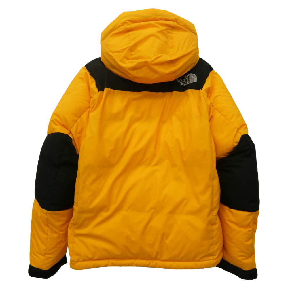 THE NORTH FACE ノースフェイス ND91950 BALTRO LIGHT JACKET バルトロ ライト フーデッド ダウン ジャケット イエロー系 L【中古】