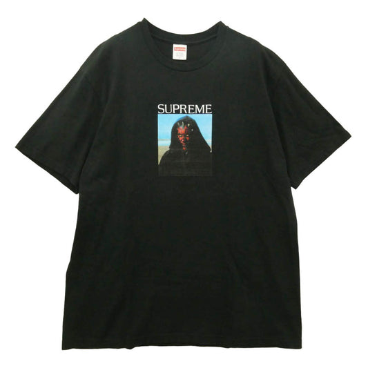 Supreme シュプリーム 26AW × STARWARS スターウォーズ Sith Tee フロントプリント Tシャツ 半袖 カットソー ブラック系 L【中古】