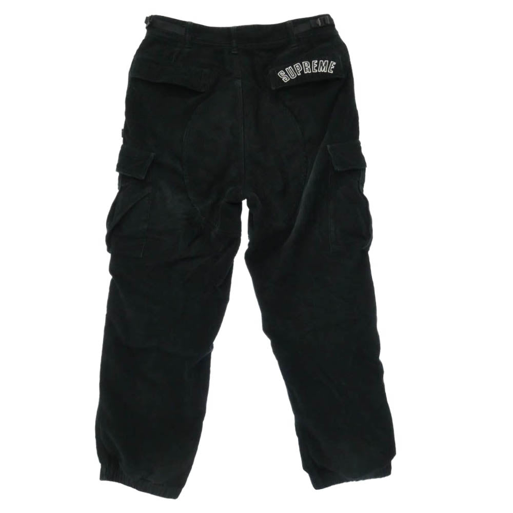 Supreme シュプリーム 22SS Nike ナイキ Arc Corduroy Cargo Pant アーク コーデュロイ カーゴ パンツ ブラック系 S【中古】
