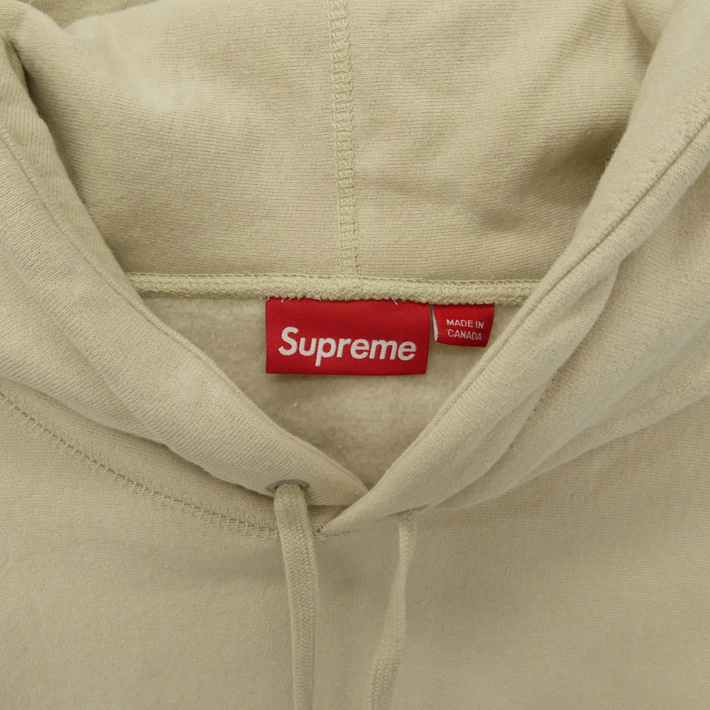Supreme シュプリーム 24AW Box Logo Hooded Sweatshirt stone ボックスロゴ プルオーバー フーデッド スウェット シャツ フーディ ストーン ベージュ系 XL【新古品】【未使用】【中古】