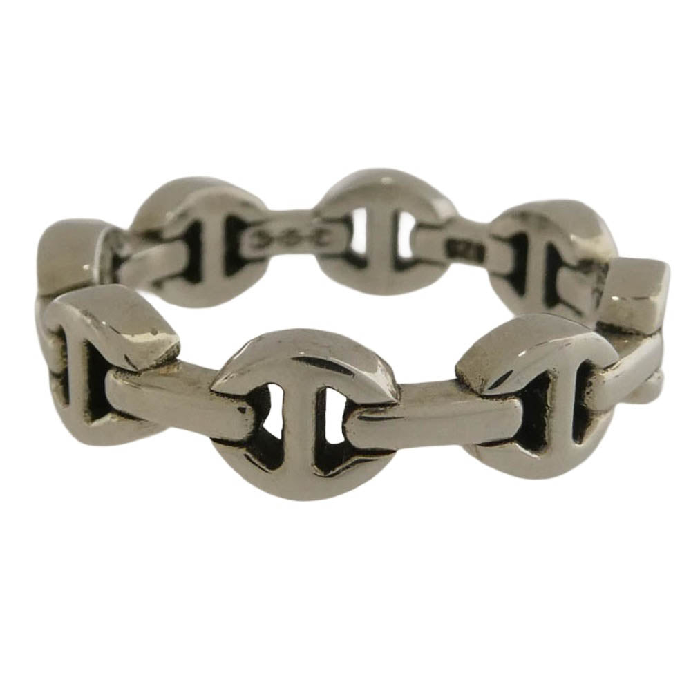 HOORSENBUHS ホーセンブース DAME TRI LINK デイム トライリンク リング シルバー系 19号【中古】