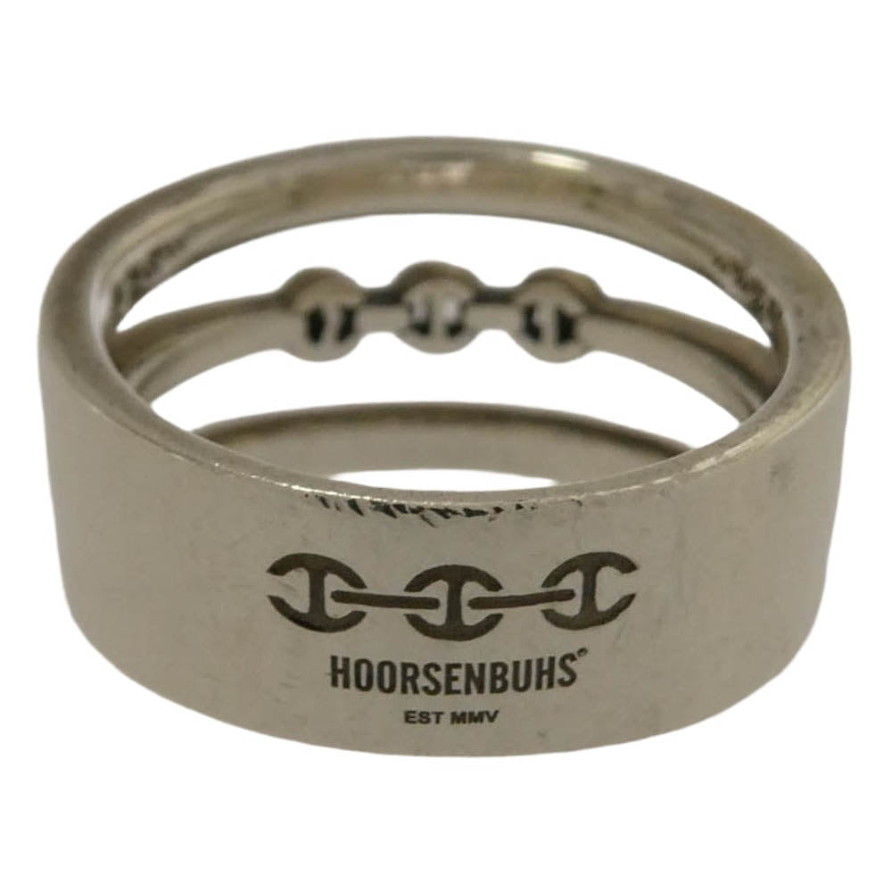 HOORSENBUHS ホーセンブース ASSET RING アセット リング ダイヤ シルバー系 23.5号【中古】