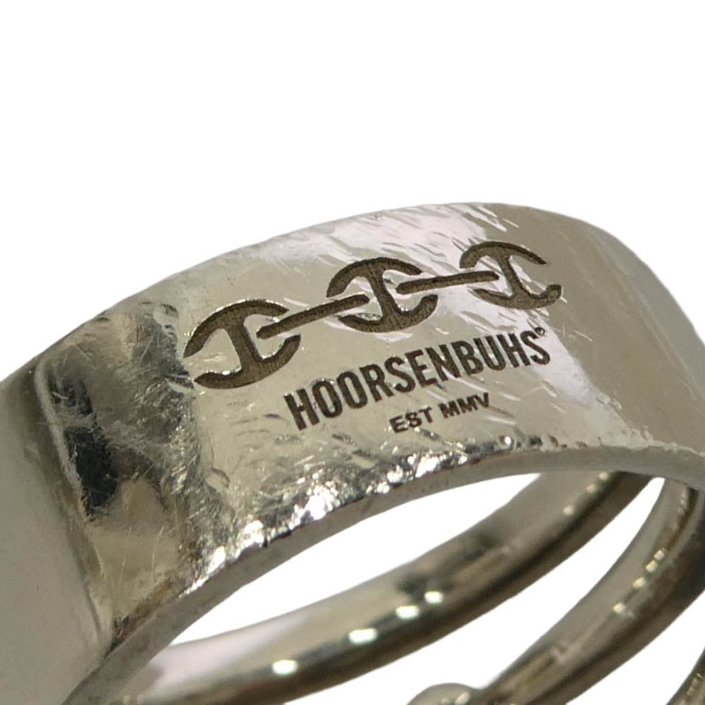 HOORSENBUHS ホーセンブース ASSET RING アセット リング ダイヤ シルバー系 23.5号【中古】